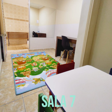 Detalhe do consultório infantil